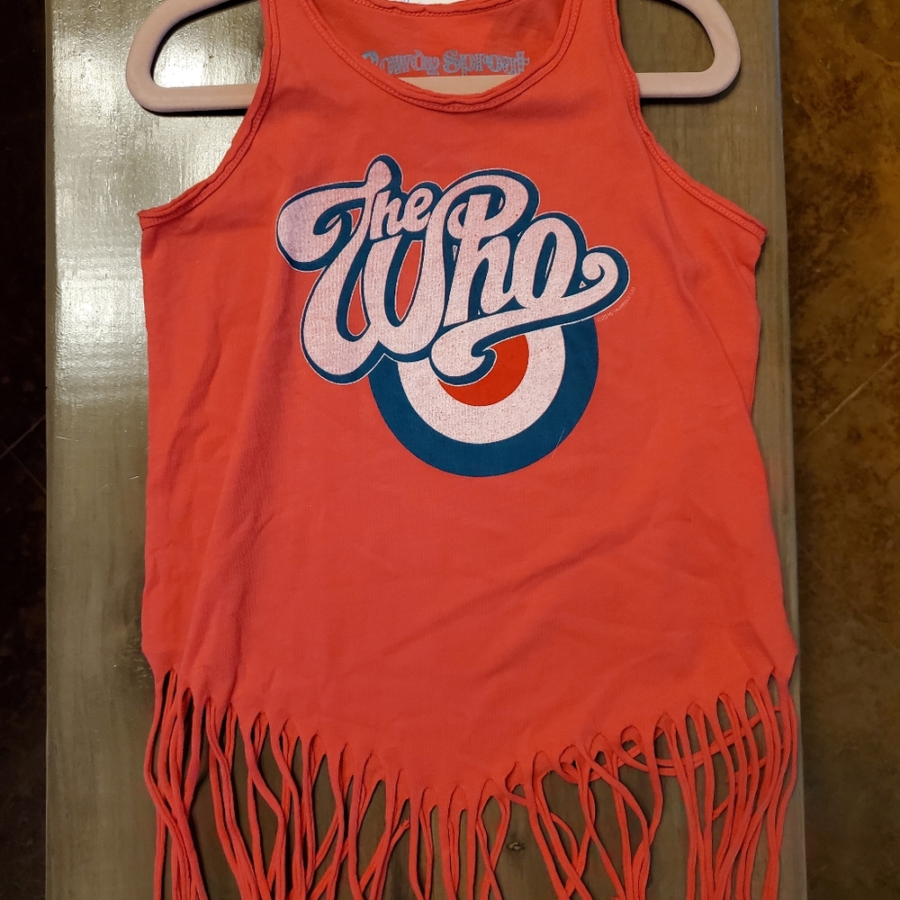 The Who girls fringe tank